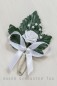 Preview: Gästeanstecker "Lotte" zur Hochzeit im 10er Set AS0004 - weiß