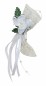 Preview: Anstecker "Doris" zur Hochzeit AS0018 Orchidee - weiß