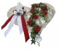 Preview: Autodekoration " Jennifer " mit Calla & Rosen AU0001 - bordeaux