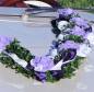 Preview: Autoschmuck Girlande " Iyv " AU0009 - lila, flieder