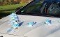 Preview: Autoschmuck " Lilly " AU0014 - hellblau, türkis