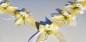 Preview: Autoschmuck " Lilly " AU0019 - gelb, weiß mit Margeriten