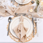 Preview: Tischdeko Set CLEAN – schlicht, elegant & stilvoll / ab 4 € pro Person
