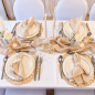 Preview: Tischdeko Set „CLEAN“ – schlicht, elegant & stilvoll / ab 4 € pro Person