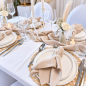 Preview: Tischdeko Set CLEAN – schlicht, elegant & stilvoll / ab 4 € pro Person