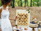 Preview: Donut Wand zur Hochzeit aus Holz mieten / 12 €