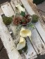 Preview: Grabschmuck, Allerheiligengesteck, Kreuz FH0006 - Moos - Calla