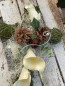 Preview: Grabschmuck, Allerheiligengesteck, Kreuz FH0006 - Moos - Calla