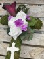 Preview: Grabschmuck, Allerheiligengesteck, Kreuz FH0012 - Moos - Calla