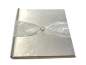Preview: Gästebuch Hochzeit Herz Strass GB0016 Fotoalbum weiß perlmutt