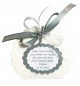 Preview: Gastgeschenke GG0070 grau - personalisiert