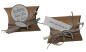 Preview: Gastgeschenke Hochzeit Mandeln Taufe Kommunion Konfirmation GG0108 Vintage weiss