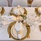 Preview: Dekoset GOLDEN – zeitlos & elegant | Verleih ab 4 € pro Person
