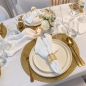 Preview: Dekoset GOLDEN – zeitlos & elegant | Verleih ab 4 € pro Person