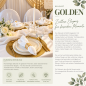 Preview: Dekoset GOLDEN – zeitlos & elegant | Verleih ab 4 € pro Person
