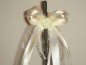 Preview: Antennenschleifen " Zoe " zur Hochzeit SCH0029 im 10er Set - weiß, creme, champagner, ivory