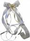 Preview: Antennenschleifen " Zoe " zur Hochzeit SCH0029 im 10er Set - weiß, creme, champagner, ivory