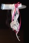 Preview: Antennenschleifen " Zoe " zur Hochzeit SCH0035 im 10er Set - weiss, beere, magenta