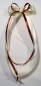 Preview: Antennenschleifen zur Hochzeit " Emily " SCH0039 im 10er Set - creme, bordeaux
