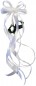 Preview: Antennenschleifen zur Hochzeit " Vivien " SCH0042 im 10er Set - weiss