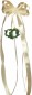 Preview: Antennenschleifen zur Hochzeit " Vivien " SCH0043 im 10er Set - creme, ivory, champagner