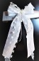 Preview: Antennenschleifen " Aurelia " zur Hochzeit im 10er Set SCH0058 - weiß, creme, champagner, ivory