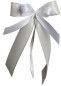Preview: Antennenschleifen " Lisa " zur Hochzeit SCH0077 im 25er Set - creme, weiß
