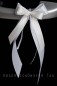 Preview: Antennenschleifen " Lisa " zur Hochzeit SCH0098 im 25er Set - weiß, creme, champagner, ivory