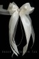 Preview: Antennenschleifen " Angie " zur Hochzeit SCH0118 im 10er Set - ivory, creme, champagner