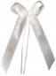 Preview: Antennenschleifen zur Hochzeit " Antonia " SCH0121 im 25er Set - Spitze weiss
