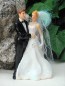 Preview: Tortenaufsatz Hochzeit Brautpaar Tortendeko Tortendekoration TA0001