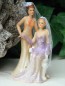 Preview: Tortenfigur Tortenaufsatz zur Hochzeit Homo Brautpaar 14 cm TA0017 Frauen