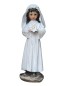 Preview: Tortenaufsatz Tortenfigur zur Kommunion Mädchen 15,5 cm TA0078