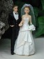 Preview: Tortendeko Tortenfigur Tortenaufsatz zur Hochzeit Brautpaar 12 cm TA0087