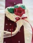 Preview: Tischdekoration für ca. 60 Pers. bordeaux zur Hochzeit Tischdeko TD0001