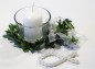 Mobile Preview: Kerze & Glas Kerzenhalter Tischdekoration Hochzeit Taufe Kommunion Konfirmation TD0107 FISCH