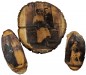 Preview: Tischdekoration TD0115 - Vintage - 3 Stück Birkenscheiben mit Bild