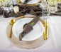 Preview: Vermietung von Musselin Stoff Servietten ca. 40 cm x 40 cm - Farbe taupe / 1,10 €
