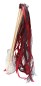 Preview: Wedding Wands mit Spitze schwarz bordeaux - 10 Stück
