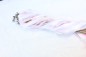 Preview: Wedding Wands mit Spitze weiß rosa - 10 Stück