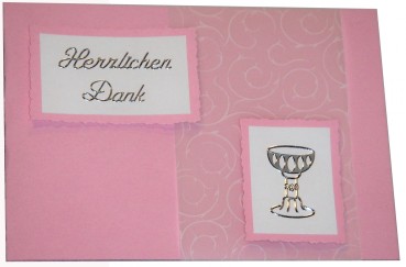 10 Dankeskarten Dankeskarte Kommunion DK004