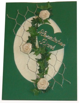10 x Dankeskarten Hochzeit Verlobung DK001
