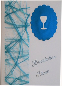 10 x Dankeskarten Kommunion Konfirmation DK018