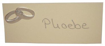 10 x Platzkarten Namenskarten Tischkarten Hochzeit PK009