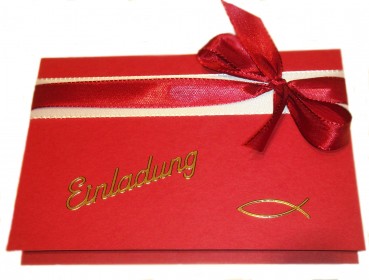 10 Stück Einladung Einladungskarten Taufe Einladungen KT004