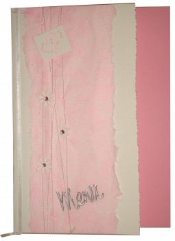 2 x Menükarten Hochzeit Verlobung MK008