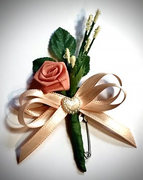 Gästeanstecker "Tamara" zur Hochzeit AS0060 flieder, lila - 10 Stück Anstecker, Hochzeitsbüscherl