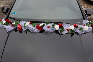 handmade ** Autoschmuck Hochzeit NEU 1,8m Girlande