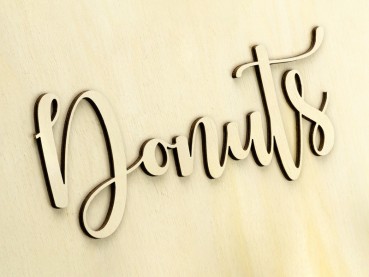 Preview: Donut Wand zur Hochzeit aus Holz mieten / 12 €