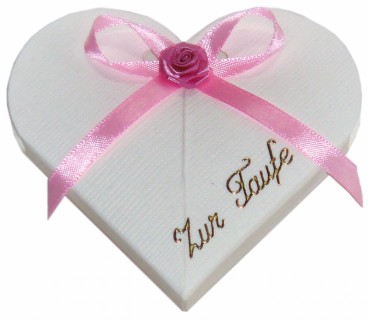 Gastgeschenke Zuckermandeln Taufe GG0028 rosa